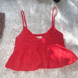 Urban outfitters babydoll crop top